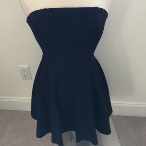 Strapless Black Dress